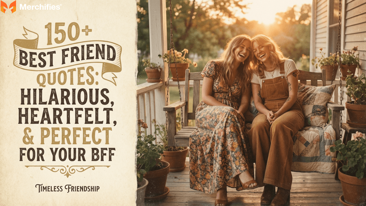 150+ Best Friend Quotes Hilarious, Heartfelt, & Perfect for Your BFF