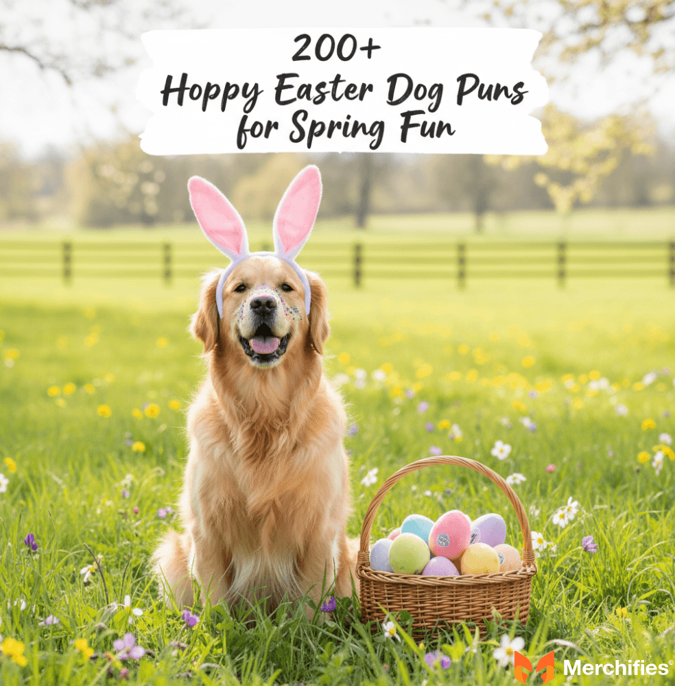 200+ Hoppy Easter Dog Puns for Spring Fun