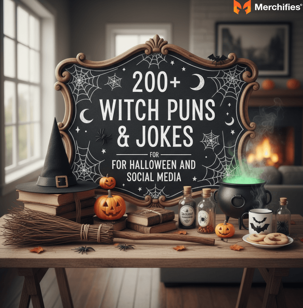 200+ Witch Puns & Jokes for Halloween and Social Media