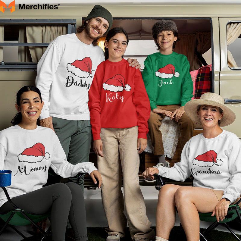 Personalized Christmas Shirts: Add Your Family Name or Year