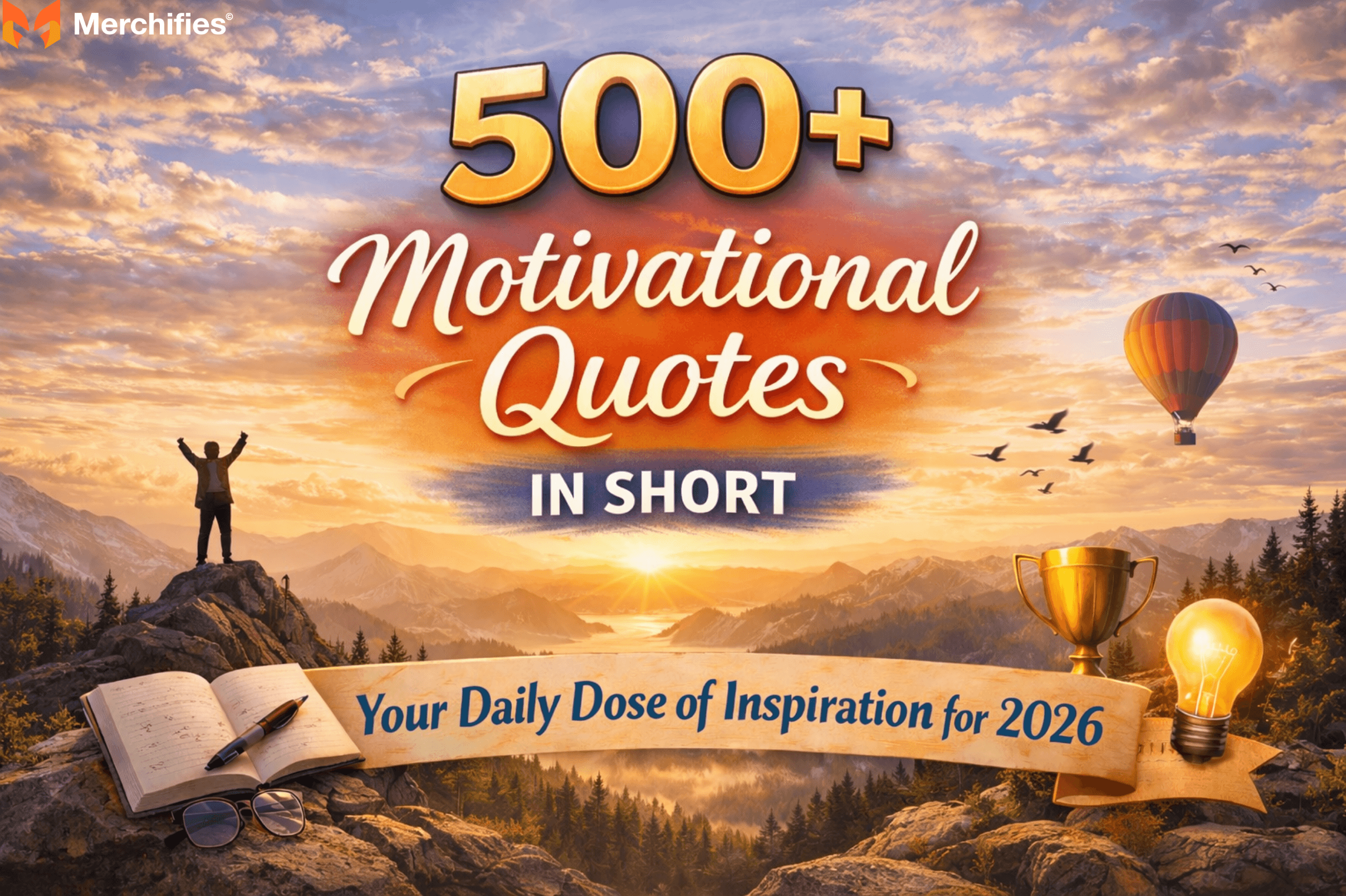 500+ Motivational Quotes in Short Your Daily Dose of Inspiration for 2026