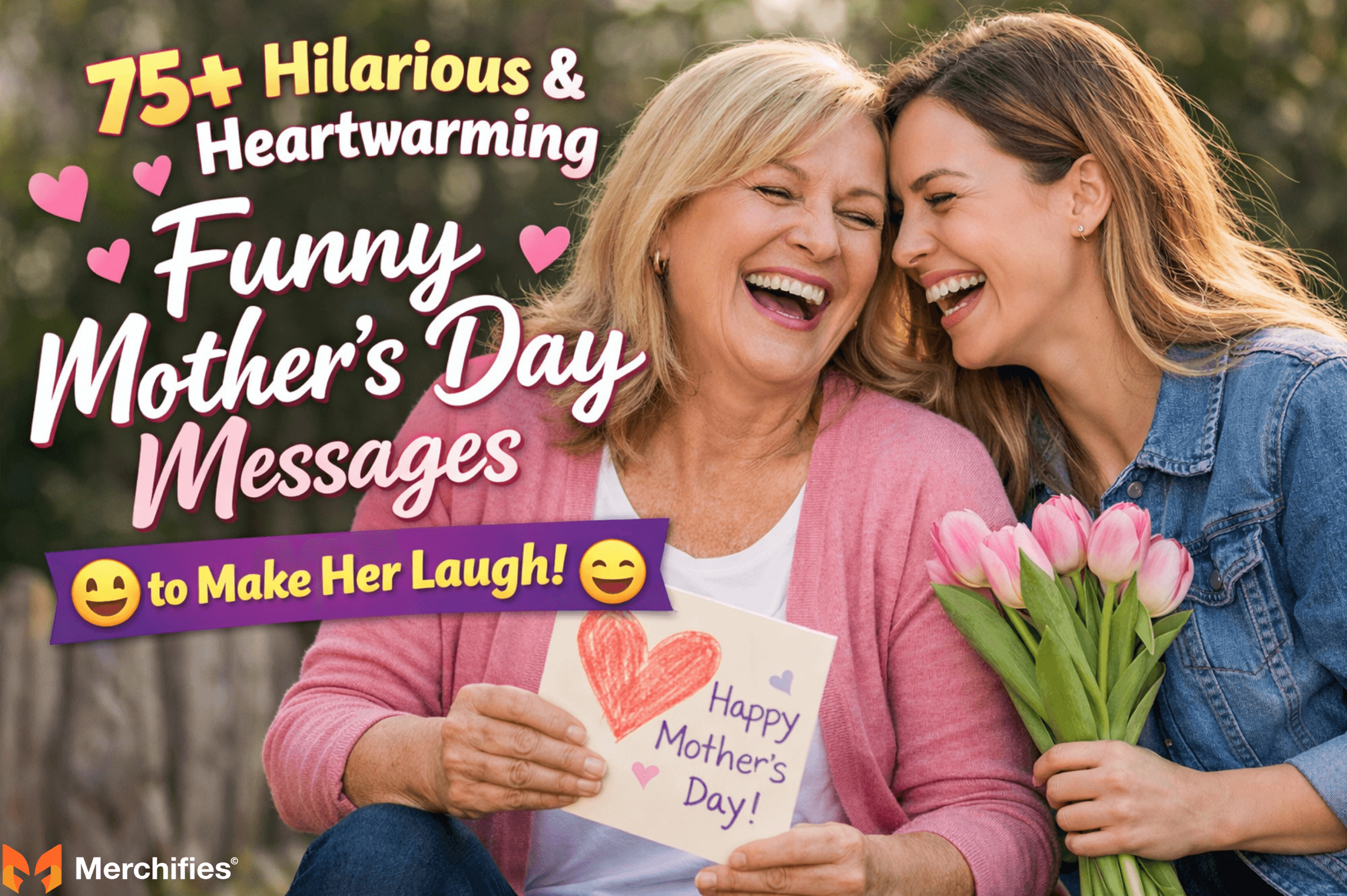 75+ Hilarious & Heartwarming Funny Mother's Day Messages to Make Her Laugh!