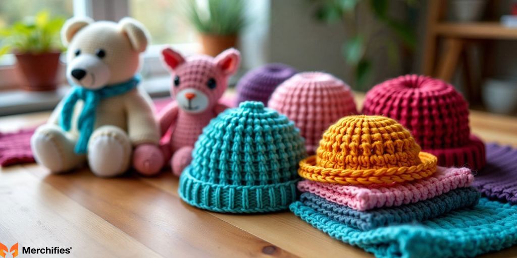 Hand-Knitted or Crocheted Comfort Items