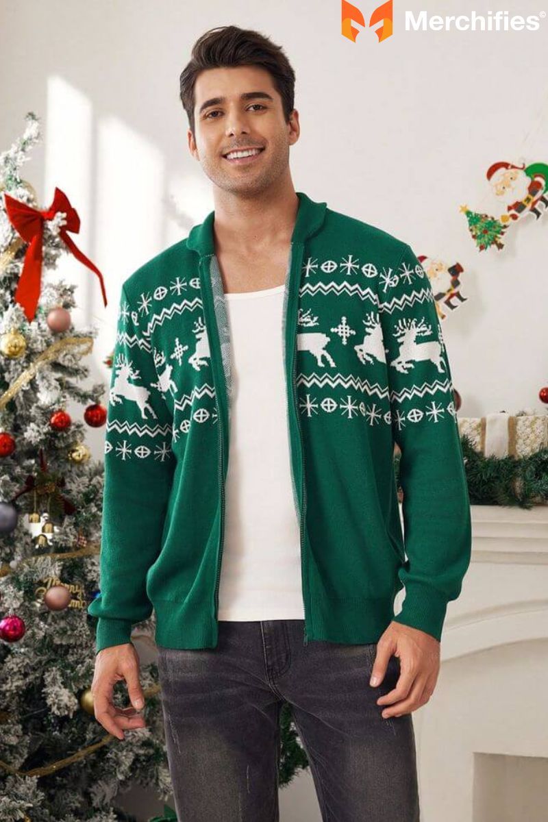 A Splash of Color Christmas Theme Outfit Ideas for Men Beyond Red & Green