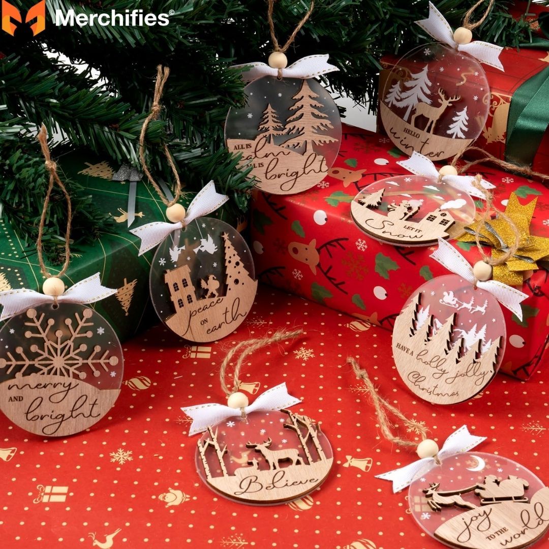 Add charm and excitement to your tree with countdown ornaments.