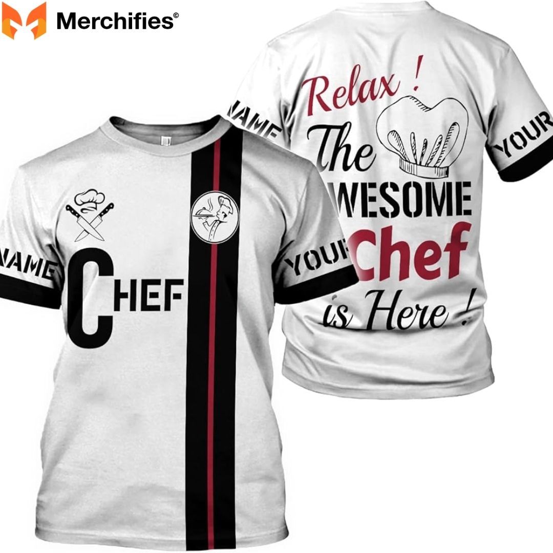 Add your personal touch to professional chef shirts.