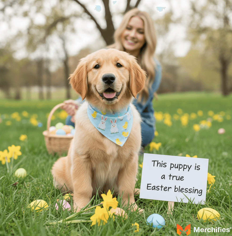 Adorable Puppy Easter Puns