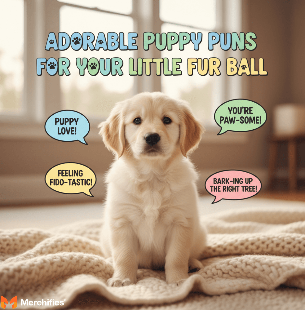 Adorable Puppy Puns for Your Little Fur Ball