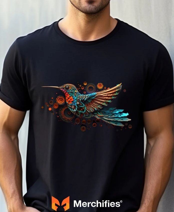 Authentic Indigenous T-shirt art showcasing heritage and modern creativity.