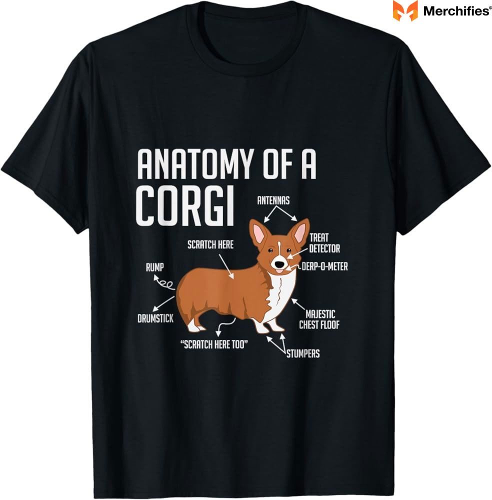 The World of Corgi T-Shirt Designs: From Adorable to Hilarious