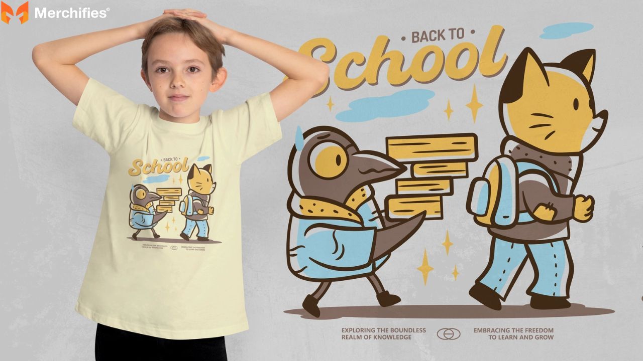 Back to School Shirts for Kids: Cute & Playful Designs