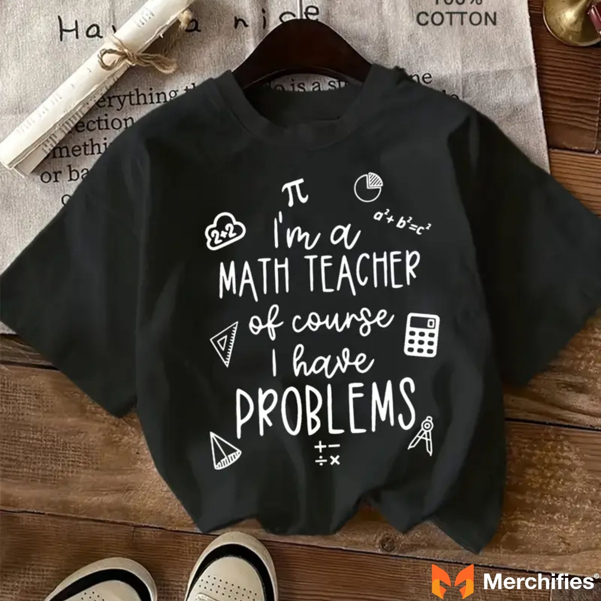 Back to school shirts featuring favorite subjects for students and teachers.