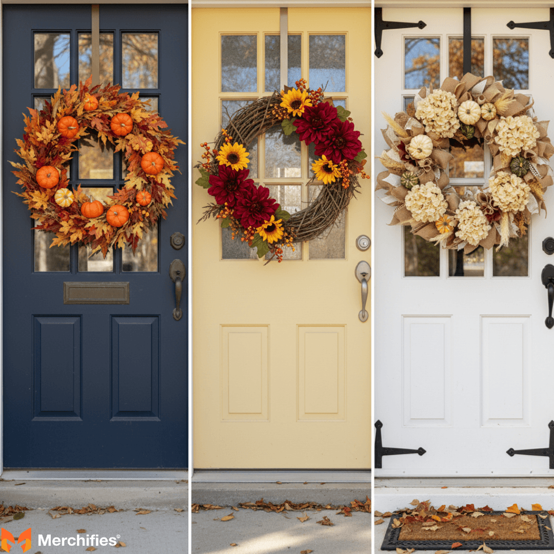 Best Fall Wreaths for Your Front Door