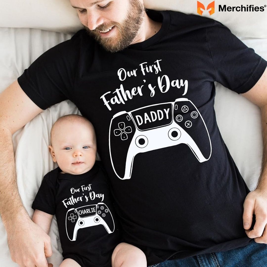 Best Matching Father’s Day Shirts for Dads and Kids