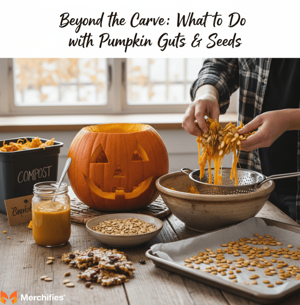 Beyond the Carve What to Do with Pumpkin Guts & Seeds