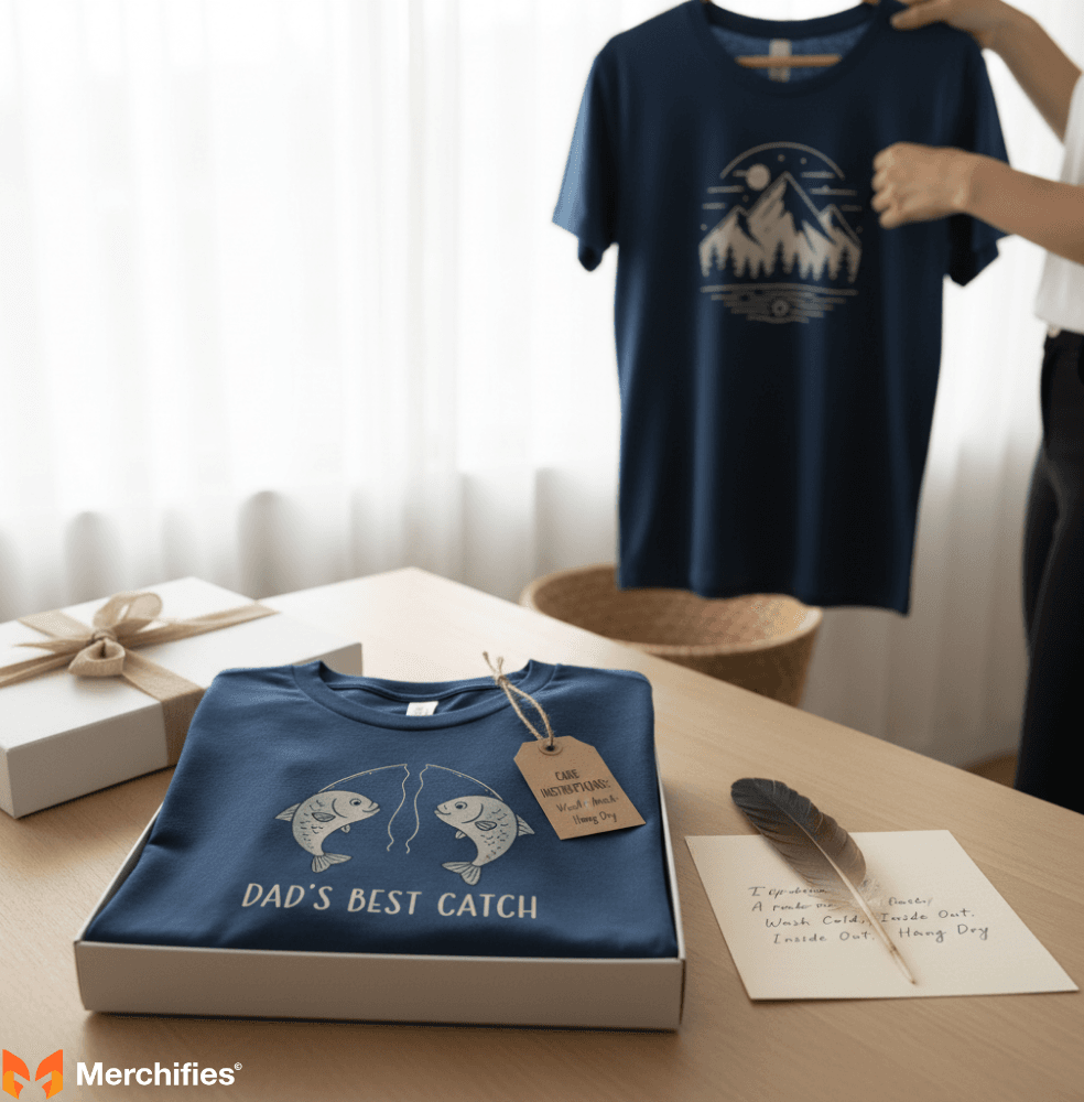 Beyond the Design Care & Gifting Your Custom Shirt