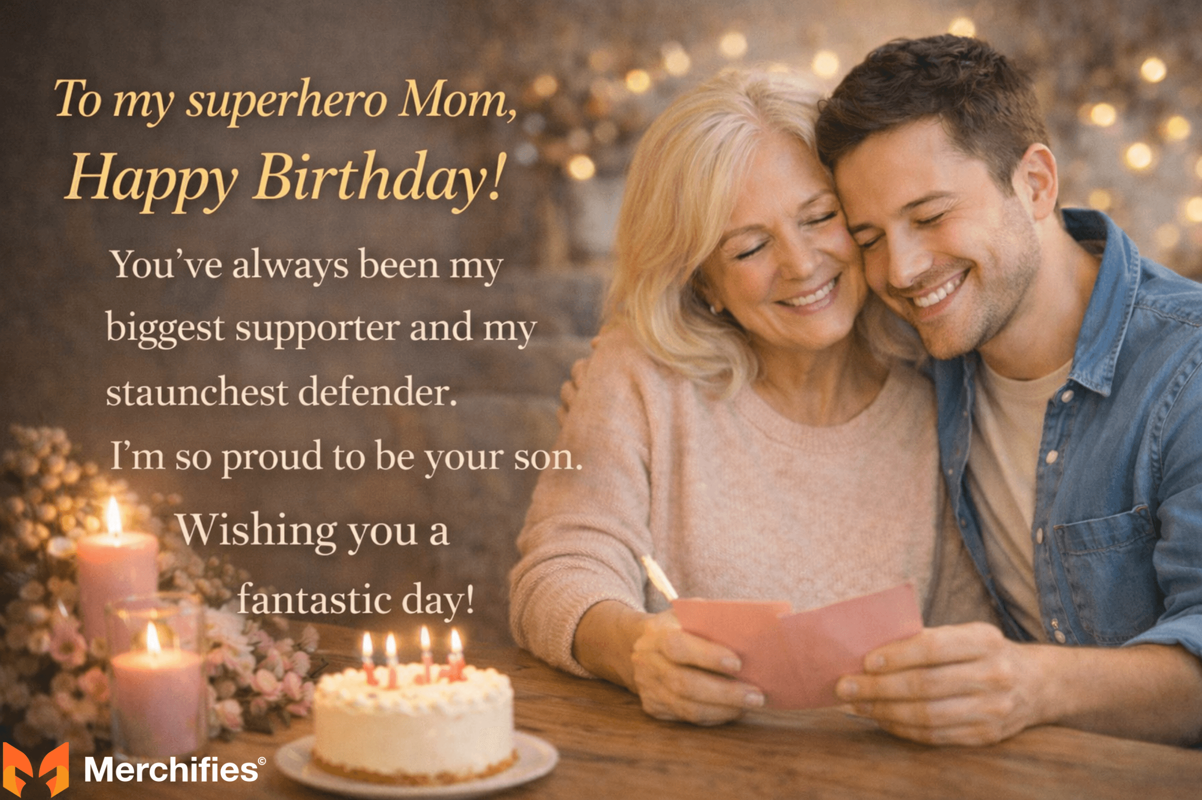 Birthday Wishes from a DaughterSon