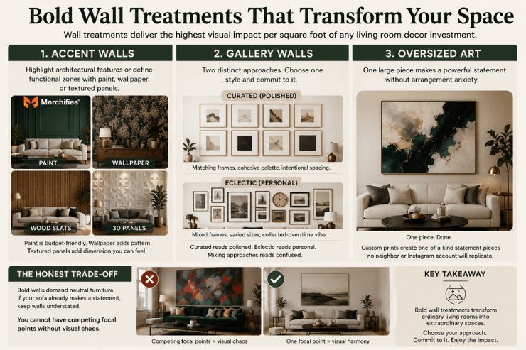Bold Wall Treatments That Transform Your Space