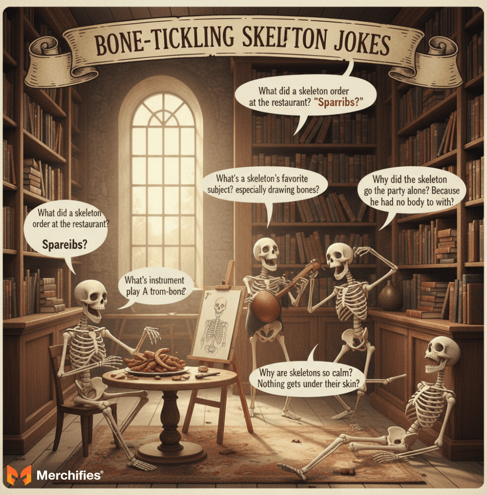 Bone-Tickling Skeleton Jokes