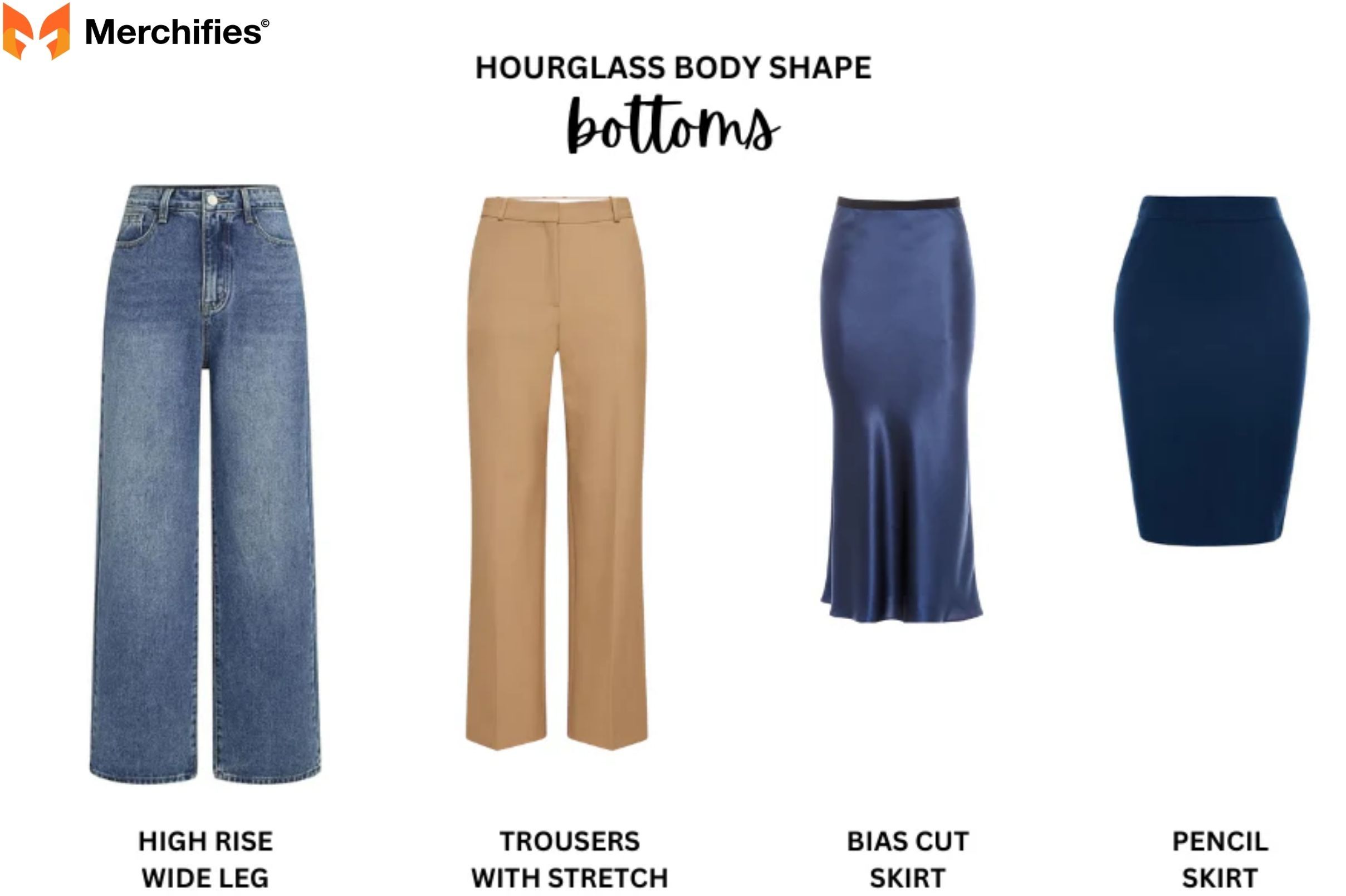 Bottoms Skirts & Trousers for Your Curves for Dress the Hourglass Shape