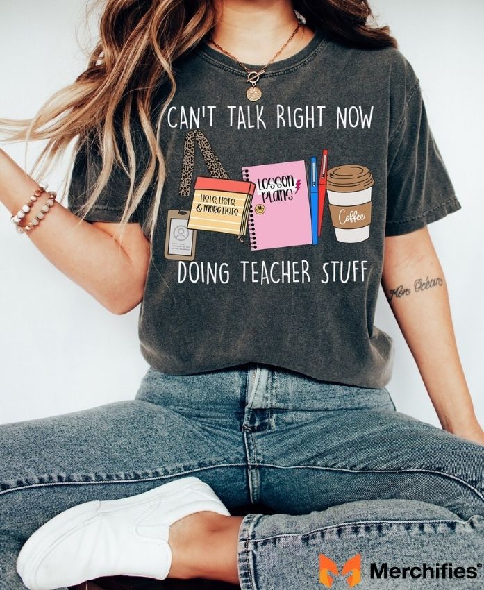 Bring humor and style to your lessons with trending teacher shirt designs.