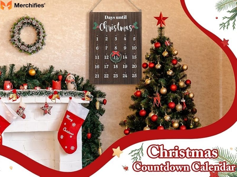 Bring the countdown magic home with festive Christmas ornaments.
