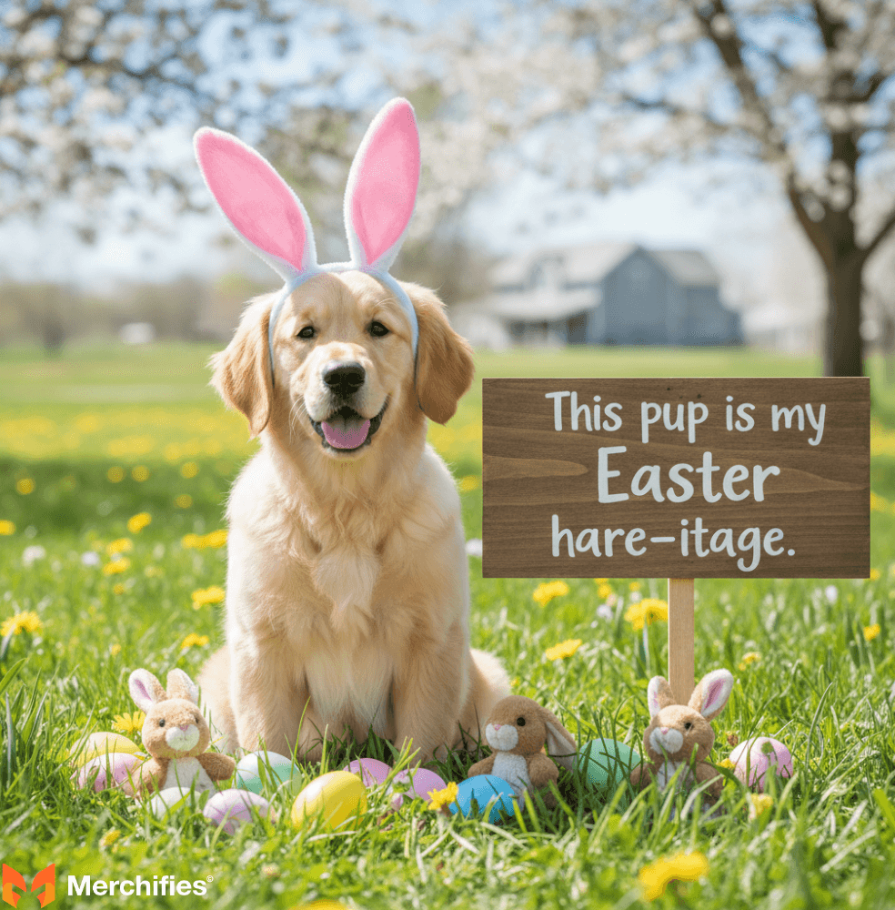 Bunny-Themed Dog Puns