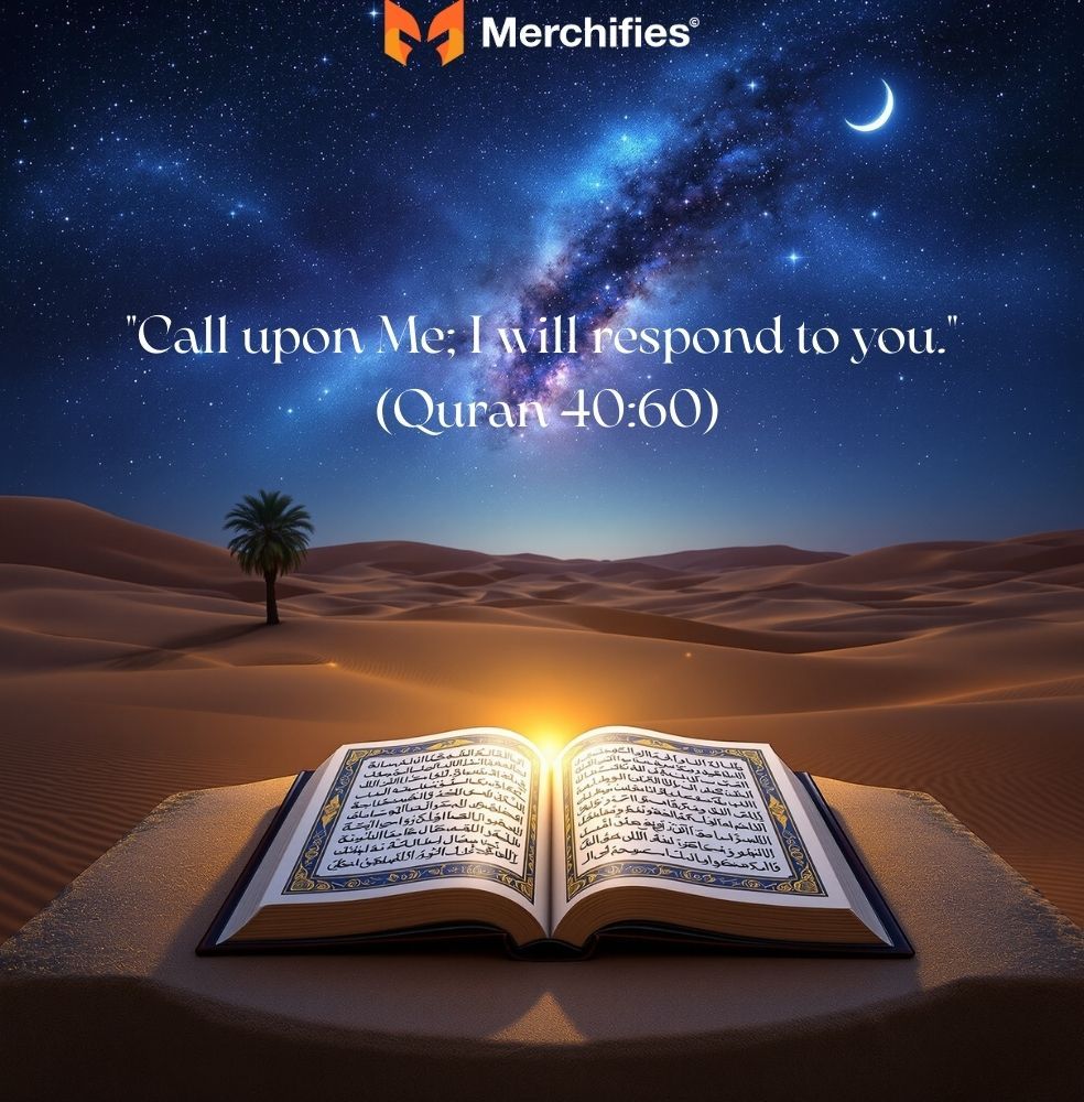 Call upon Me; I will respond to you. (Quran 4060)