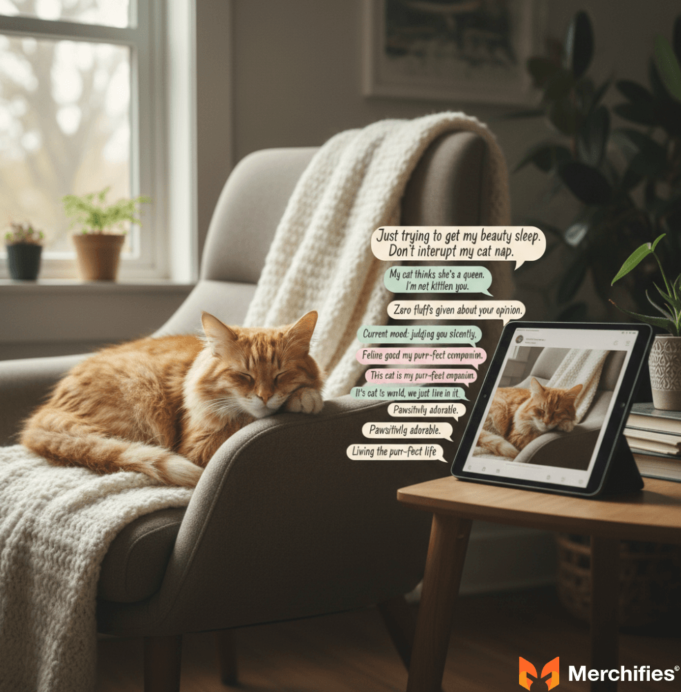 Cat Puns for Social Media Captions & Posts