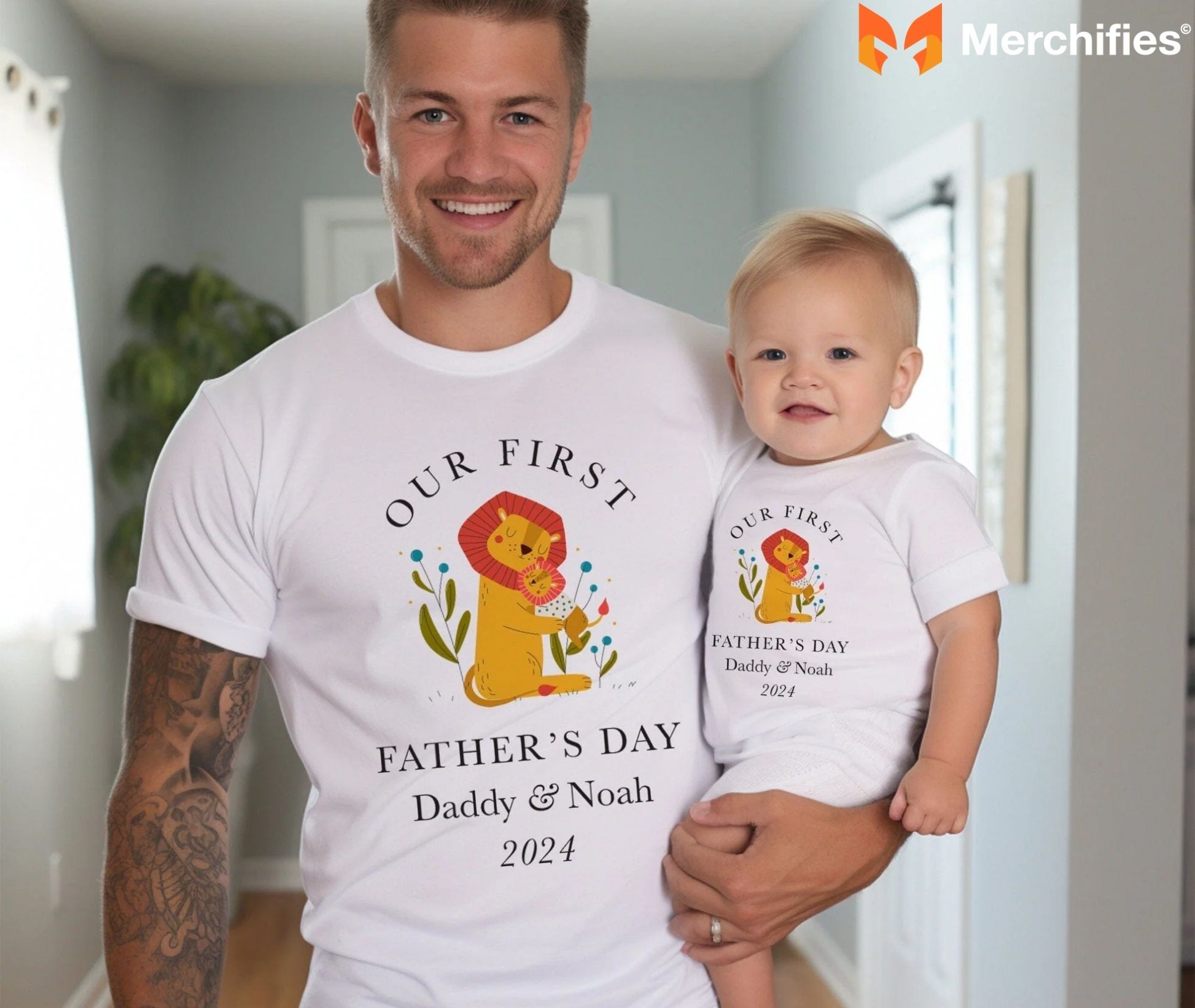 Celebrate Dad in Style with Matching Family Shirts