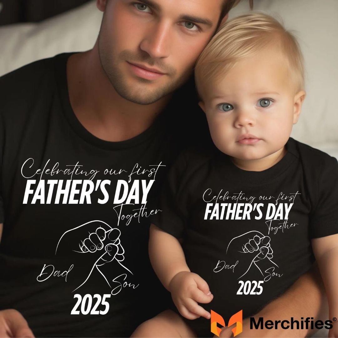 Celebrate His First Father’s Day with a Special New Dad Shirt
