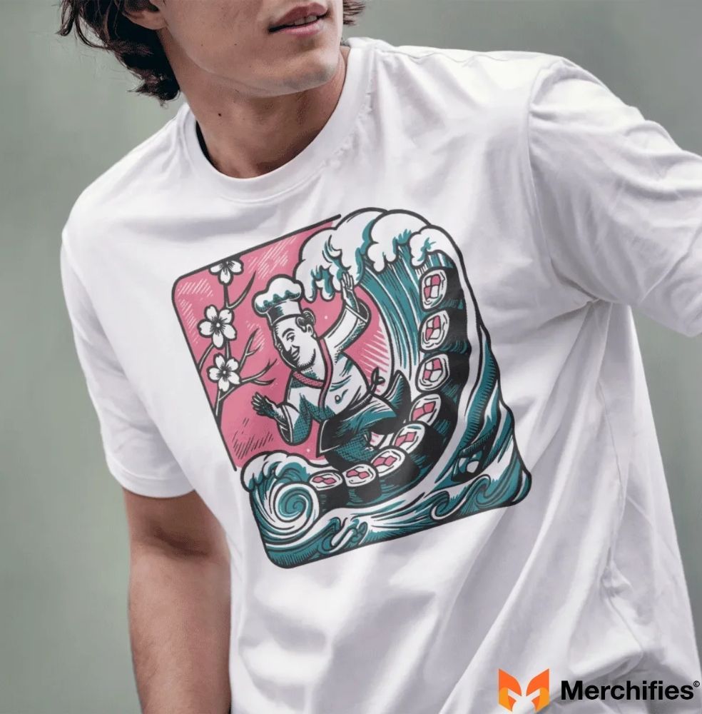 Celebrate Japanese food culture with sushi-inspired apparel.