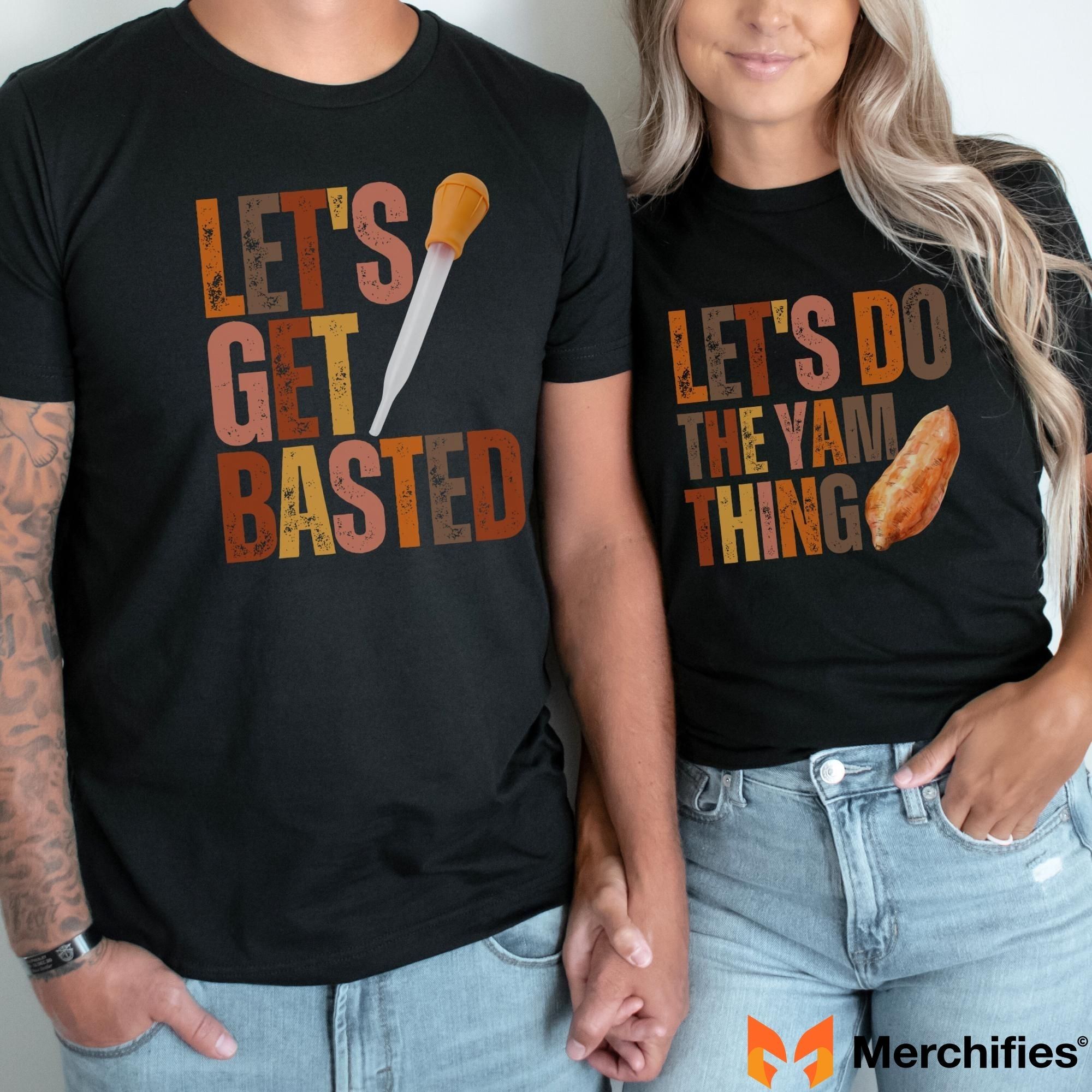 Celebrate Together with Thanksgiving Shirts Made for Couples