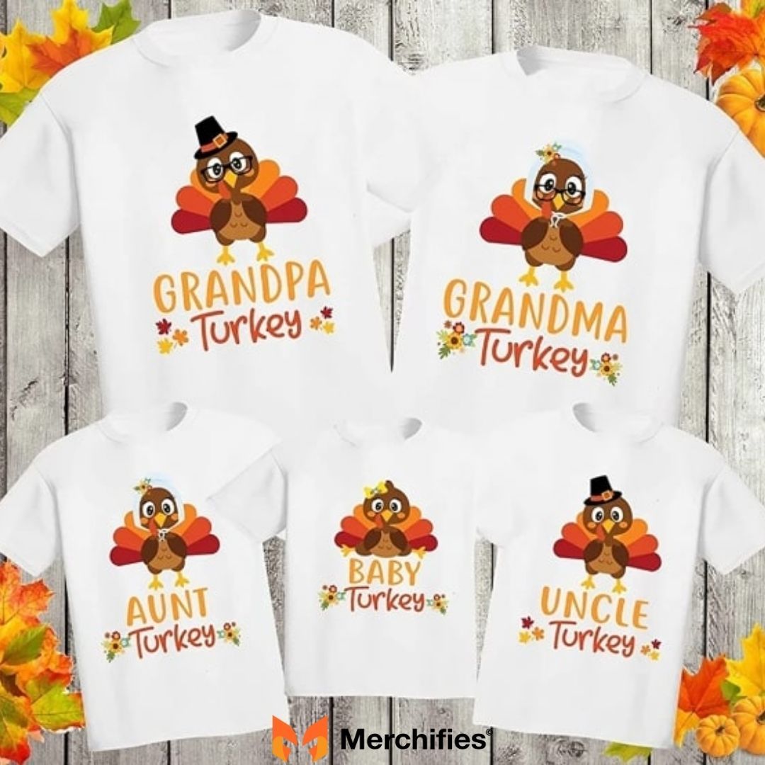 Celebrate Togetherness with Matching Family Thanksgiving Shirts