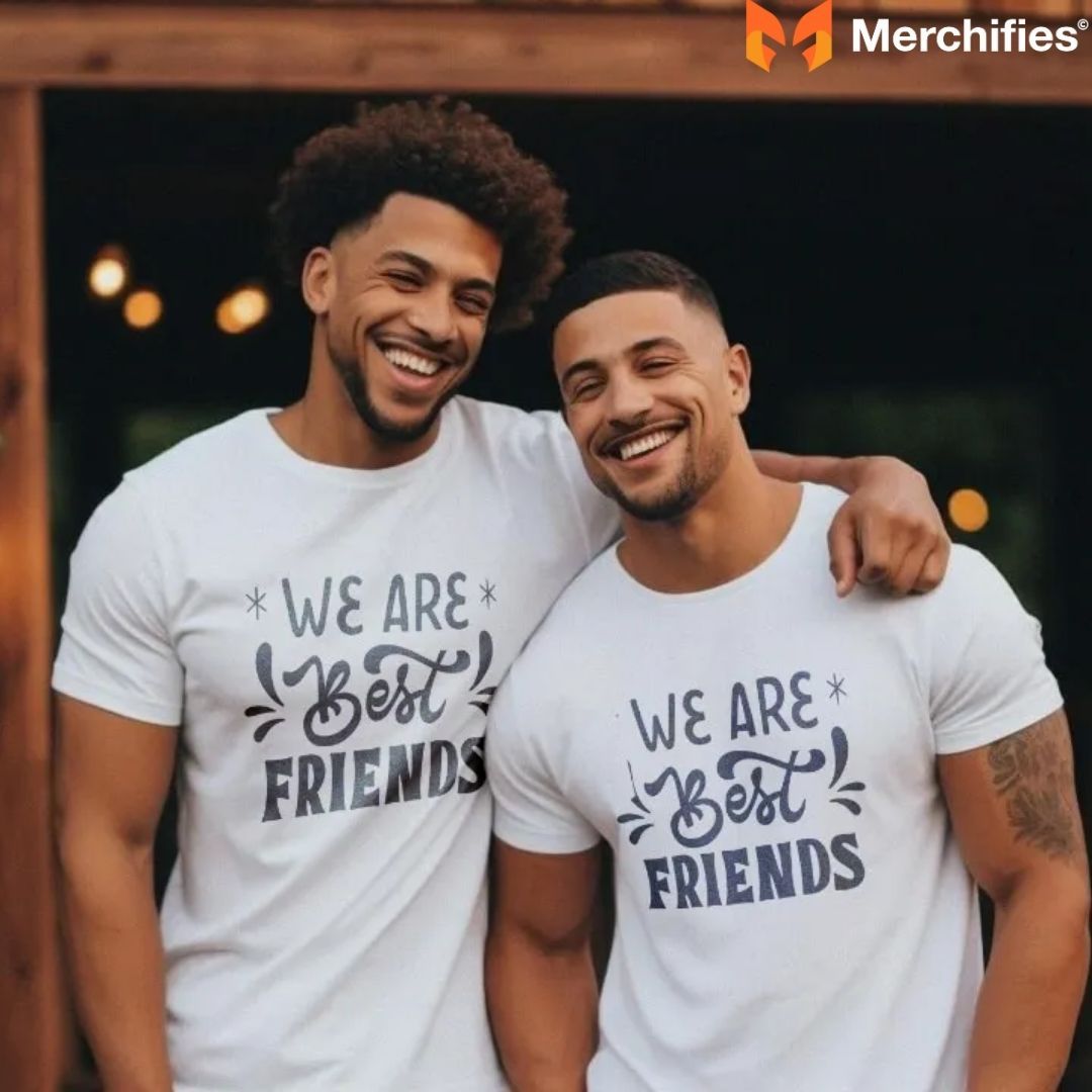 Celebrate friendship with fun and stylish Valentine shirts for friends.
