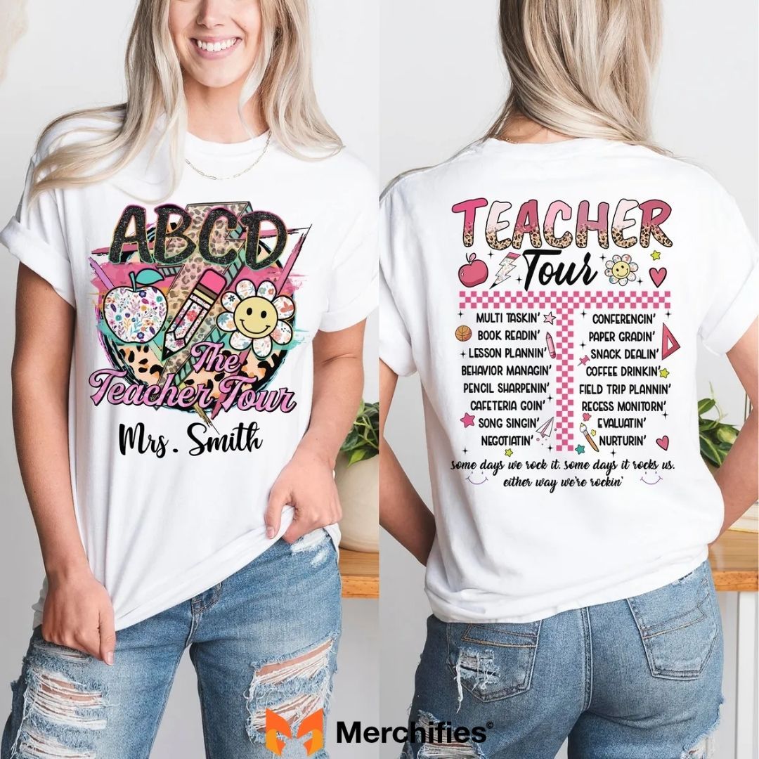 Celebrate learning with personalized back to school T-shirt designs.