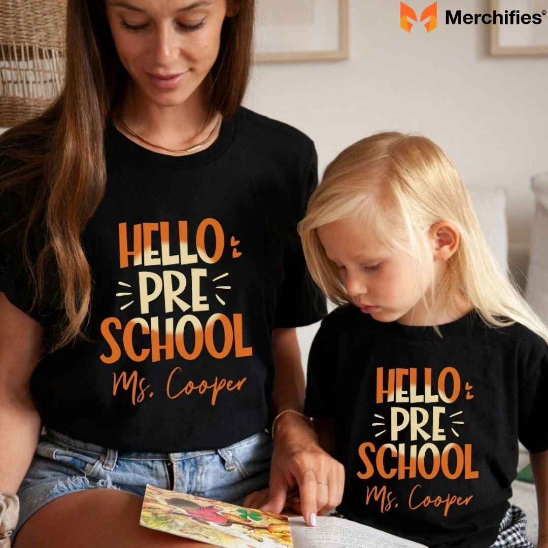 Celebrate the first day back with playful parent T-shirt ideas.