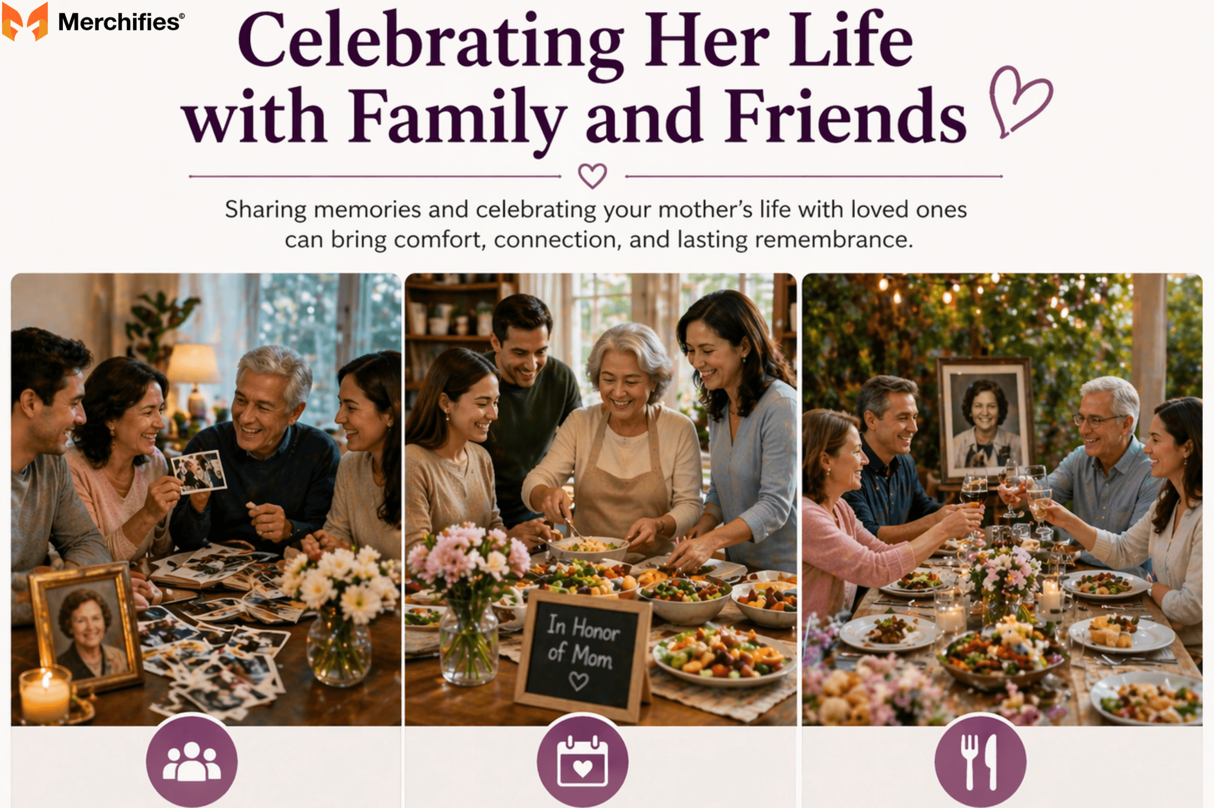 Celebrating Her Life with Family and Friends