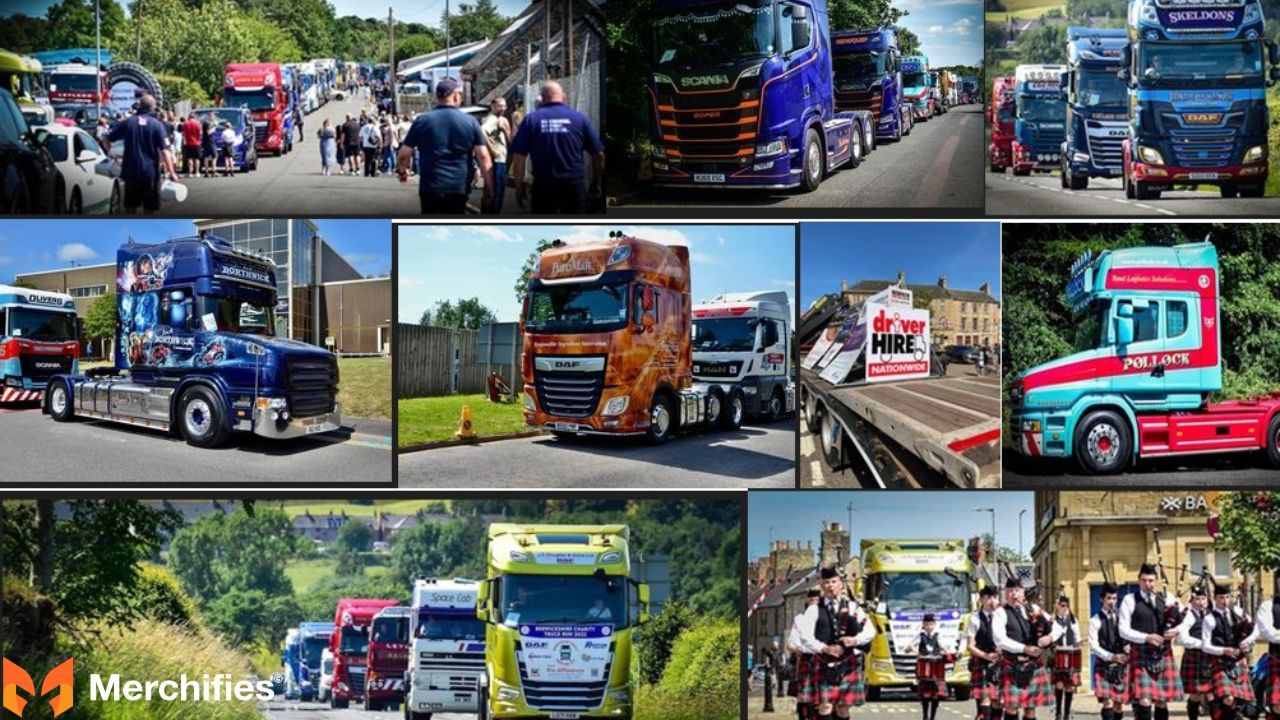 Charity Convoys United Through Matching Shirts