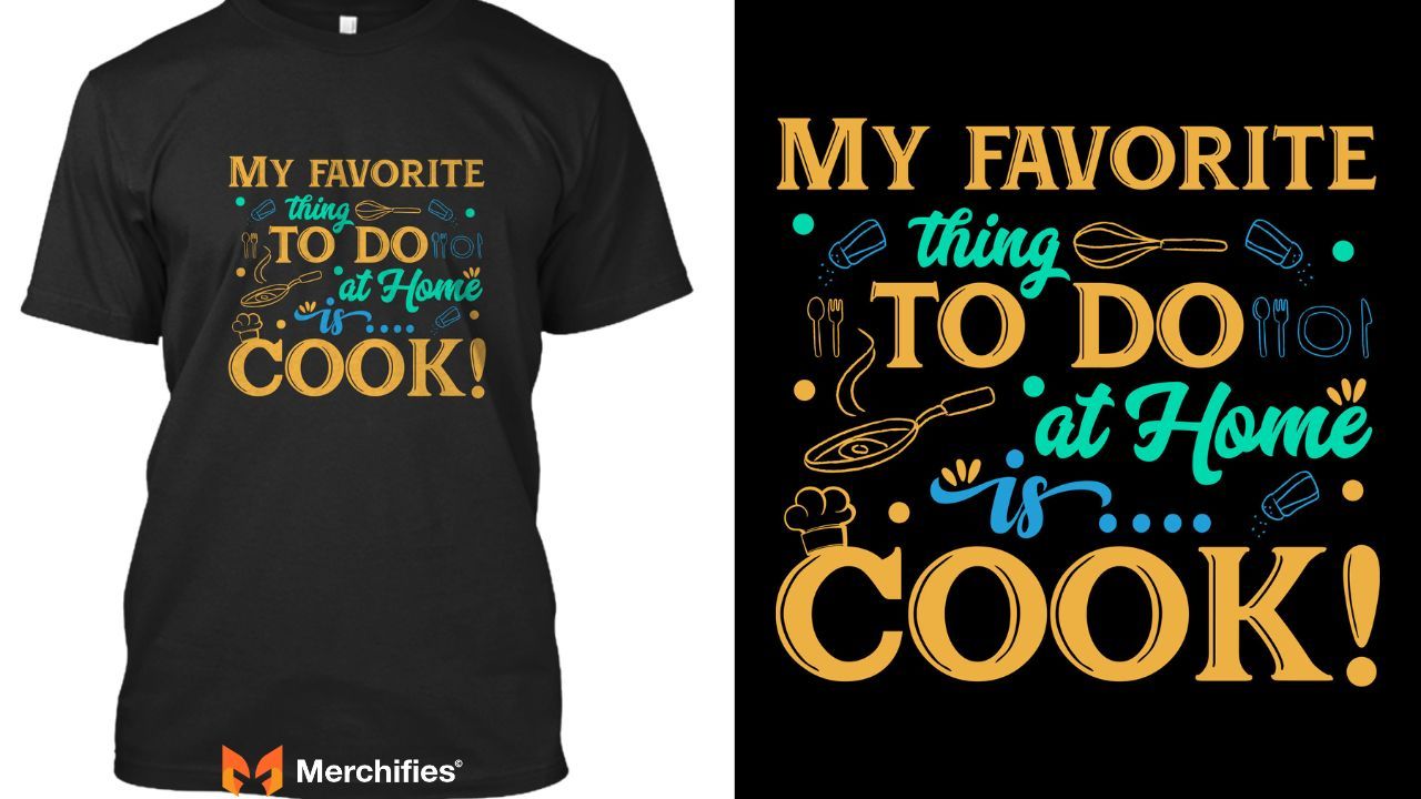 Chef T-shirt design ideas full of creativity and flavor.