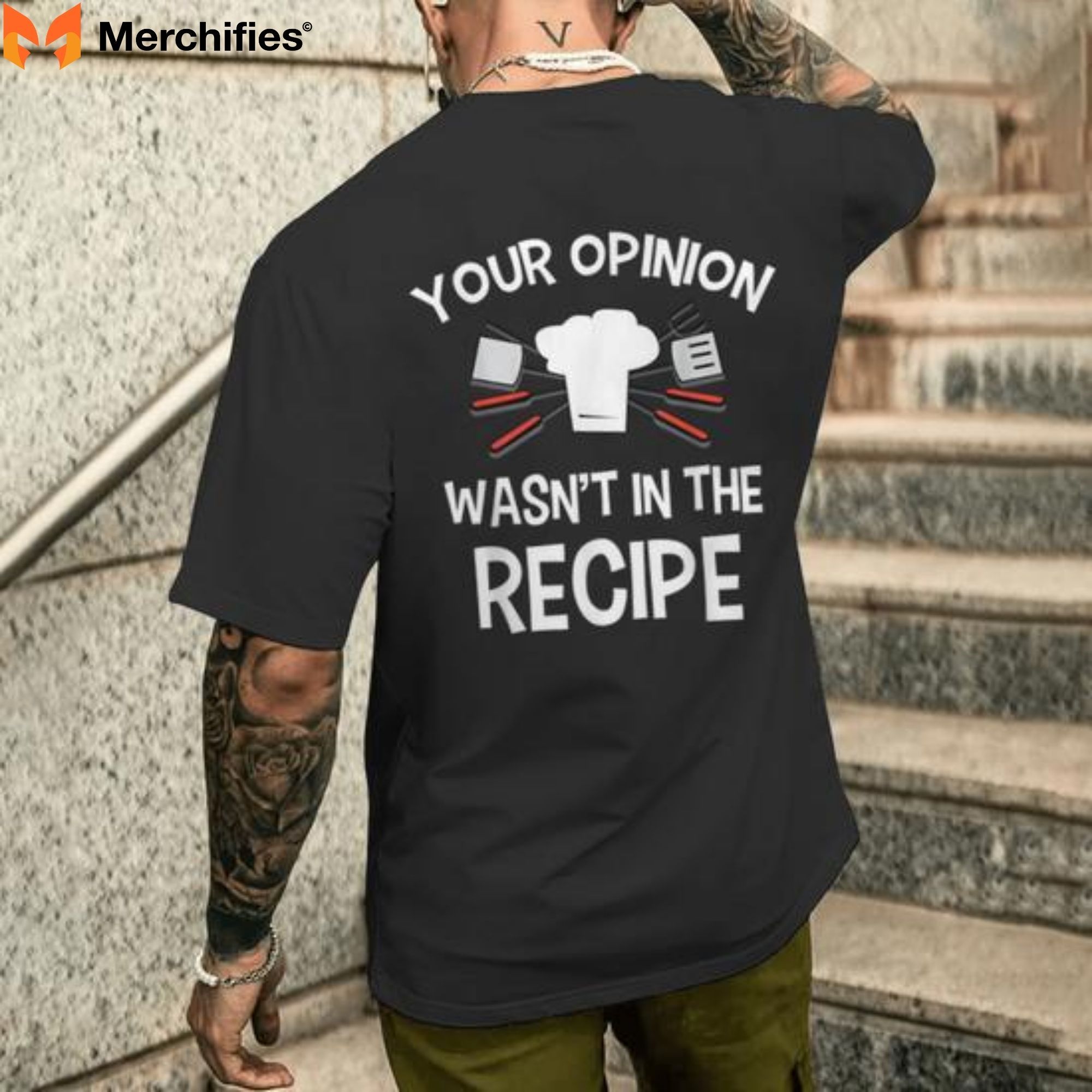 Chef T-shirts blending culinary pride with casual fashion.