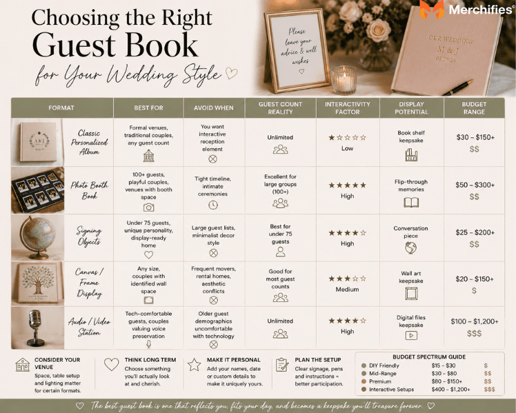 Choosing the Right Guest Book for Your Wedding Style