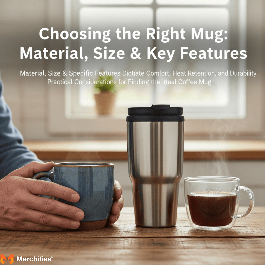 Choosing the Right Mug Material, Size & Key Features