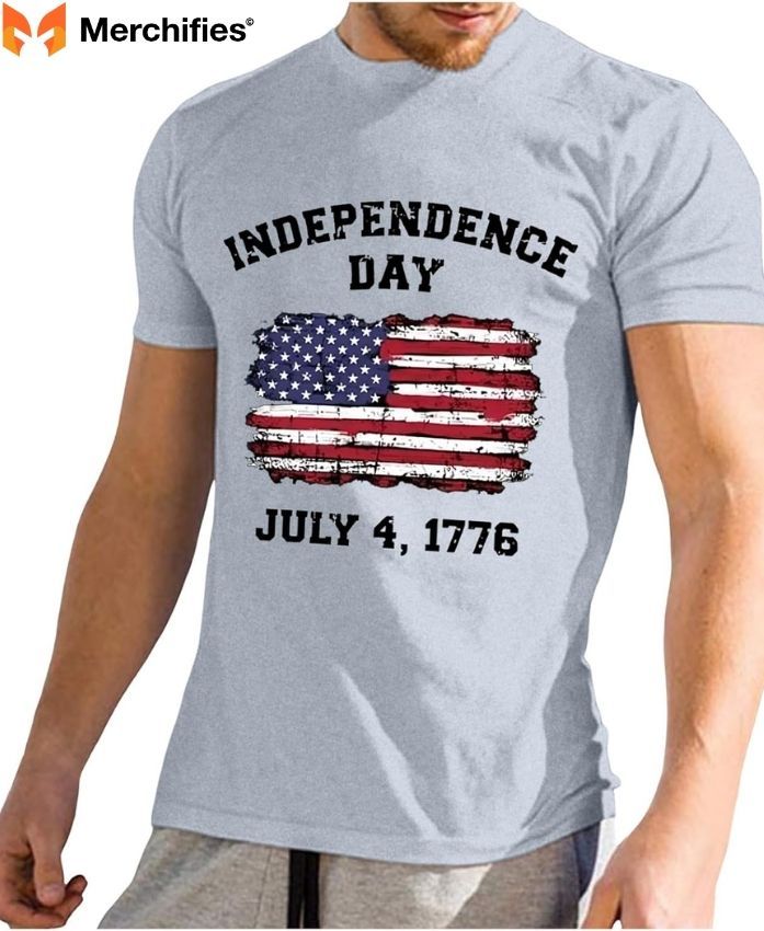 Clean Designs, Bold Spirit Minimalist Patriotic Shirts