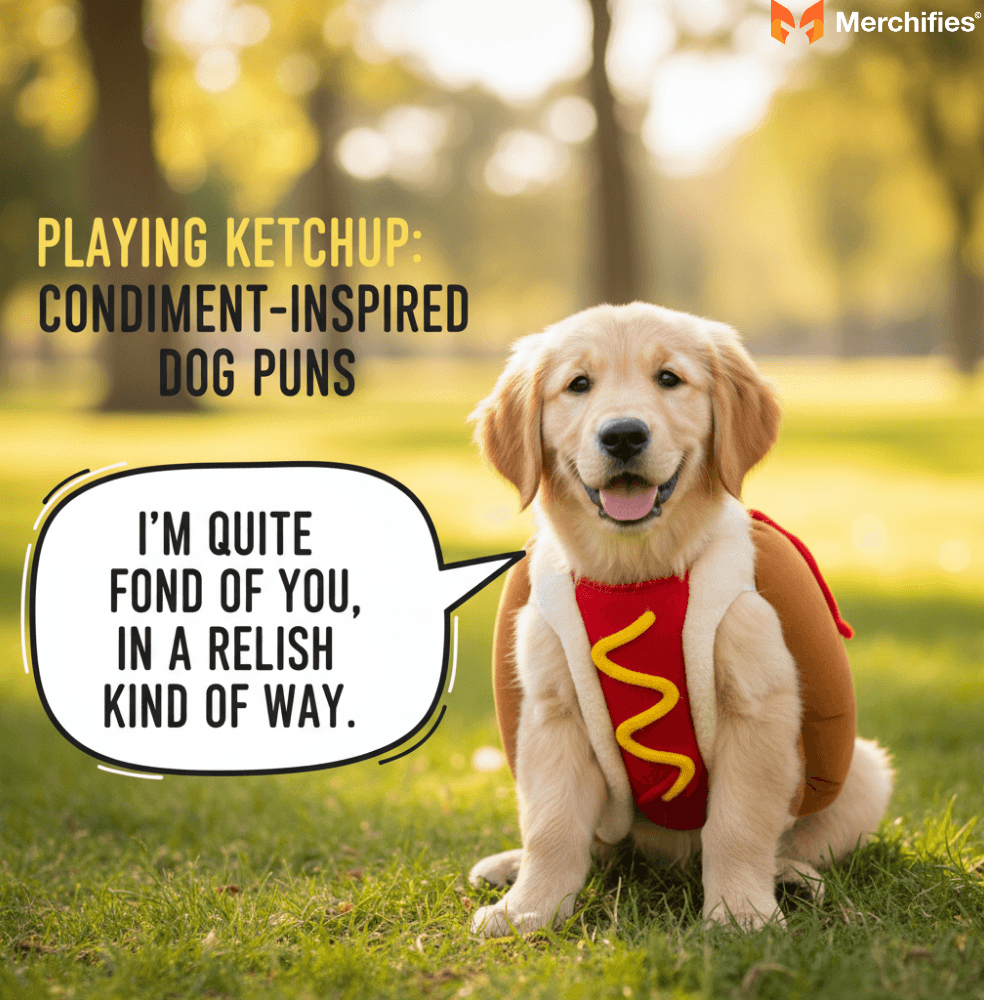 Condiment-Inspired Hot Dog Puns