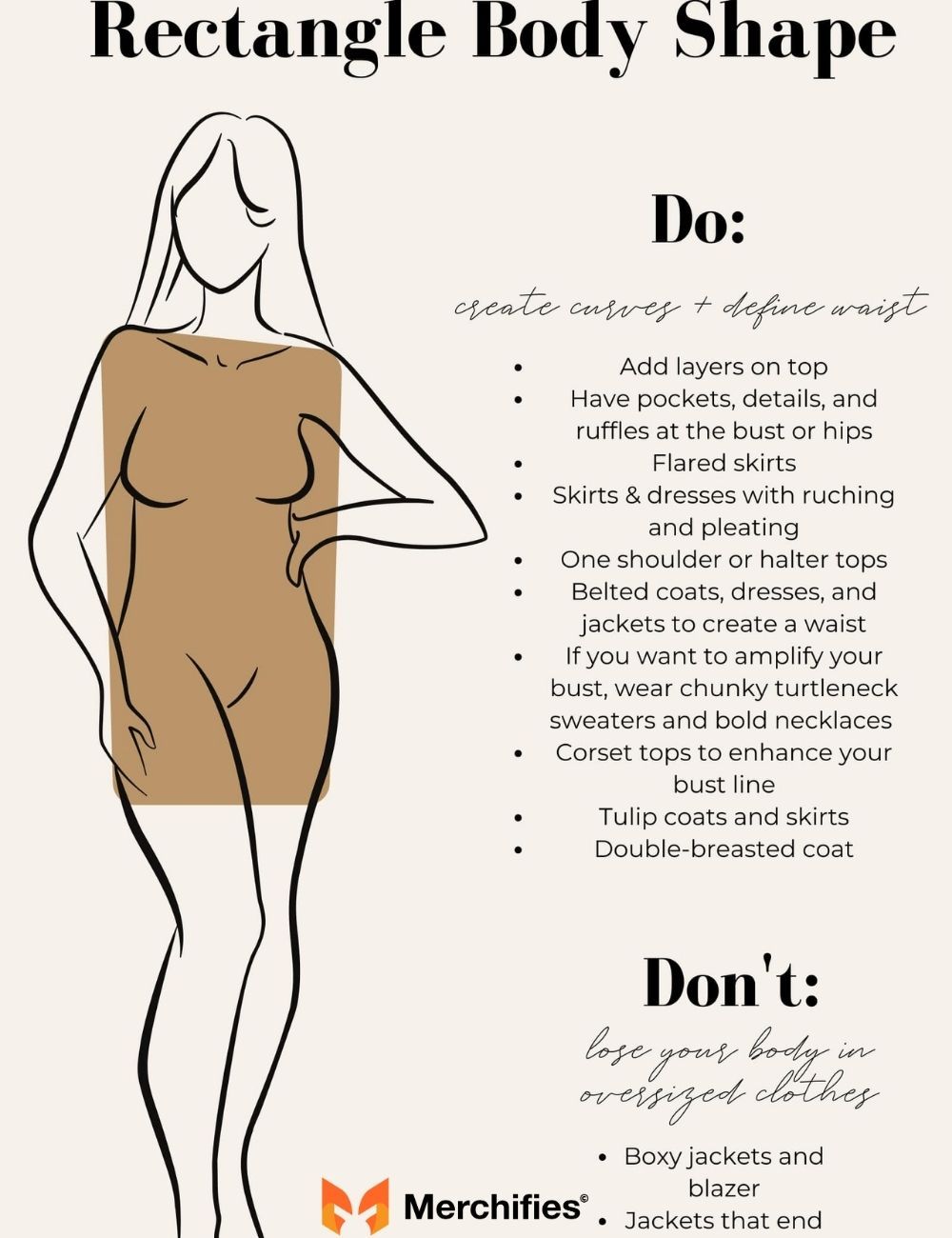 Core Principles for Flattering Your Rectangle Body