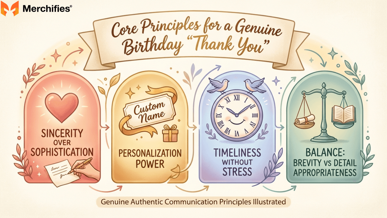 Core Principles for a Genuine Birthday 'Thank You'