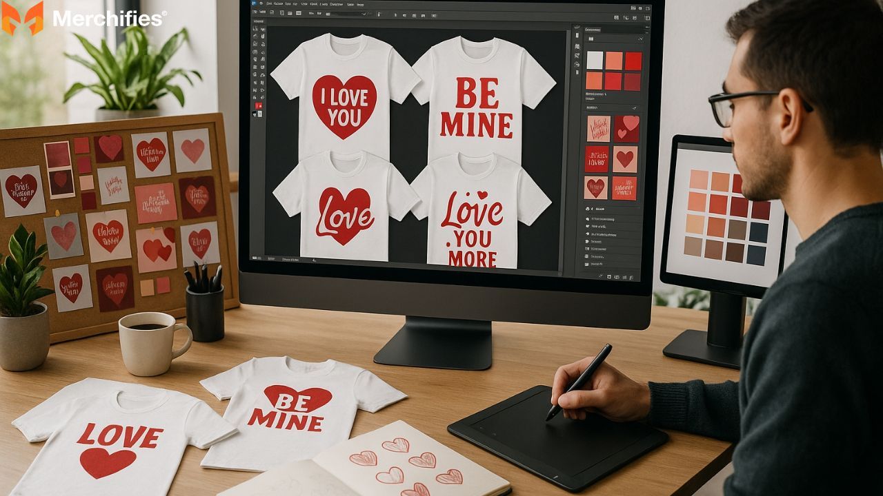 Crafting the Narrative The Brand Valentine Shirt Design Story
