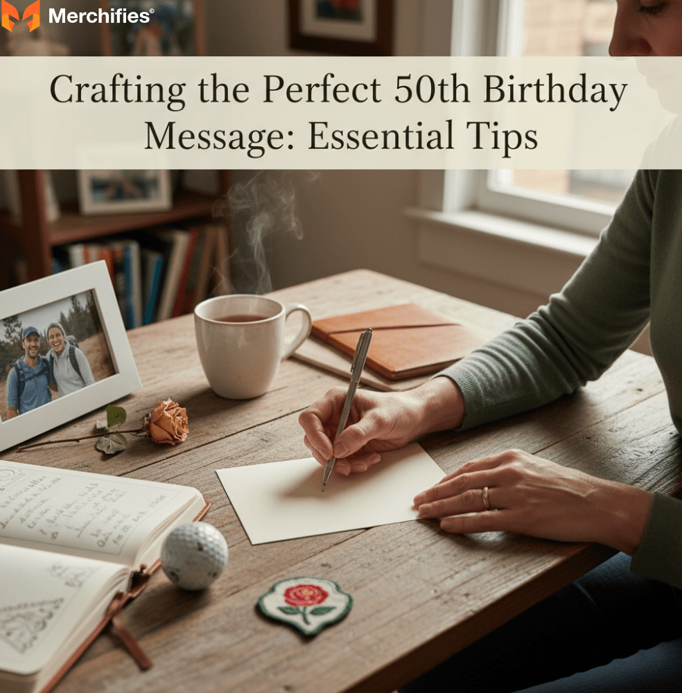 Crafting the Perfect 50th Birthday Message Essential Tips
