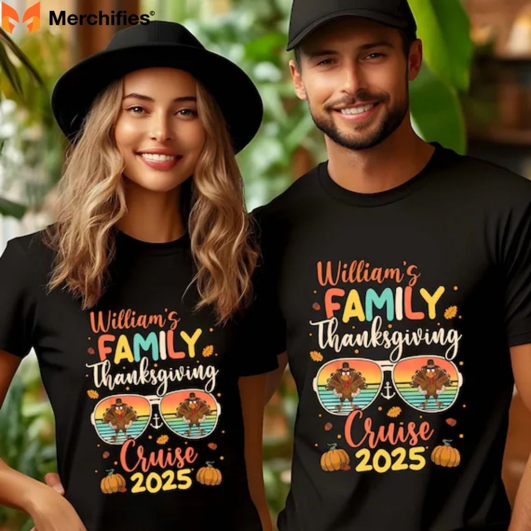Create Lasting Memories with Matching Thanksgiving Family Shirts